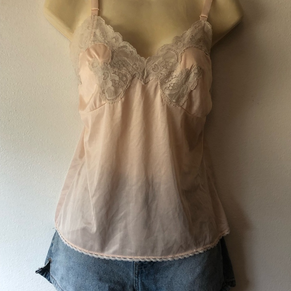 Vintage Fairy Core Camisole Lace Intimates Pink